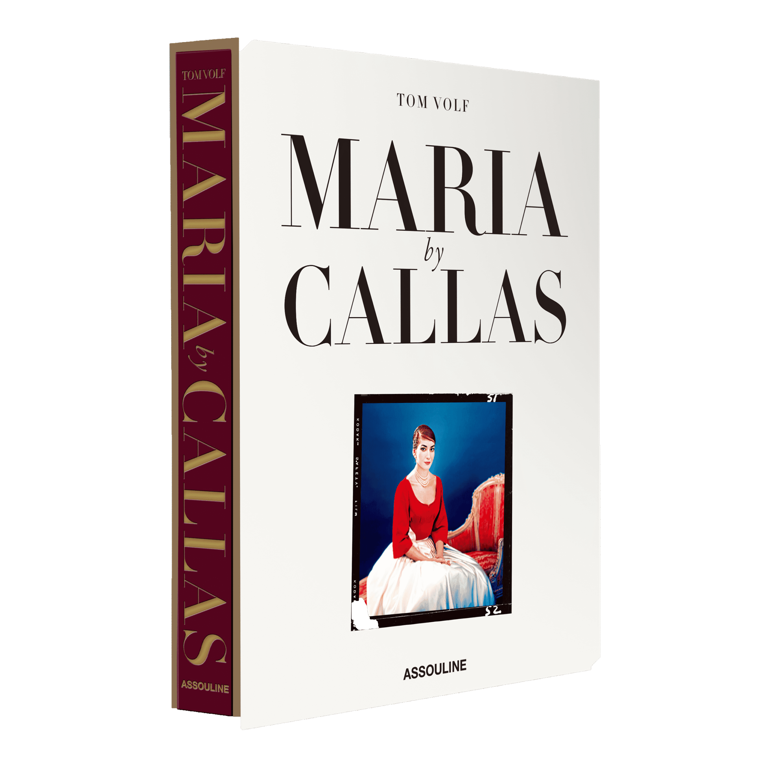 Maria by Callas Assouline 2017 — couverture 3D fond noir