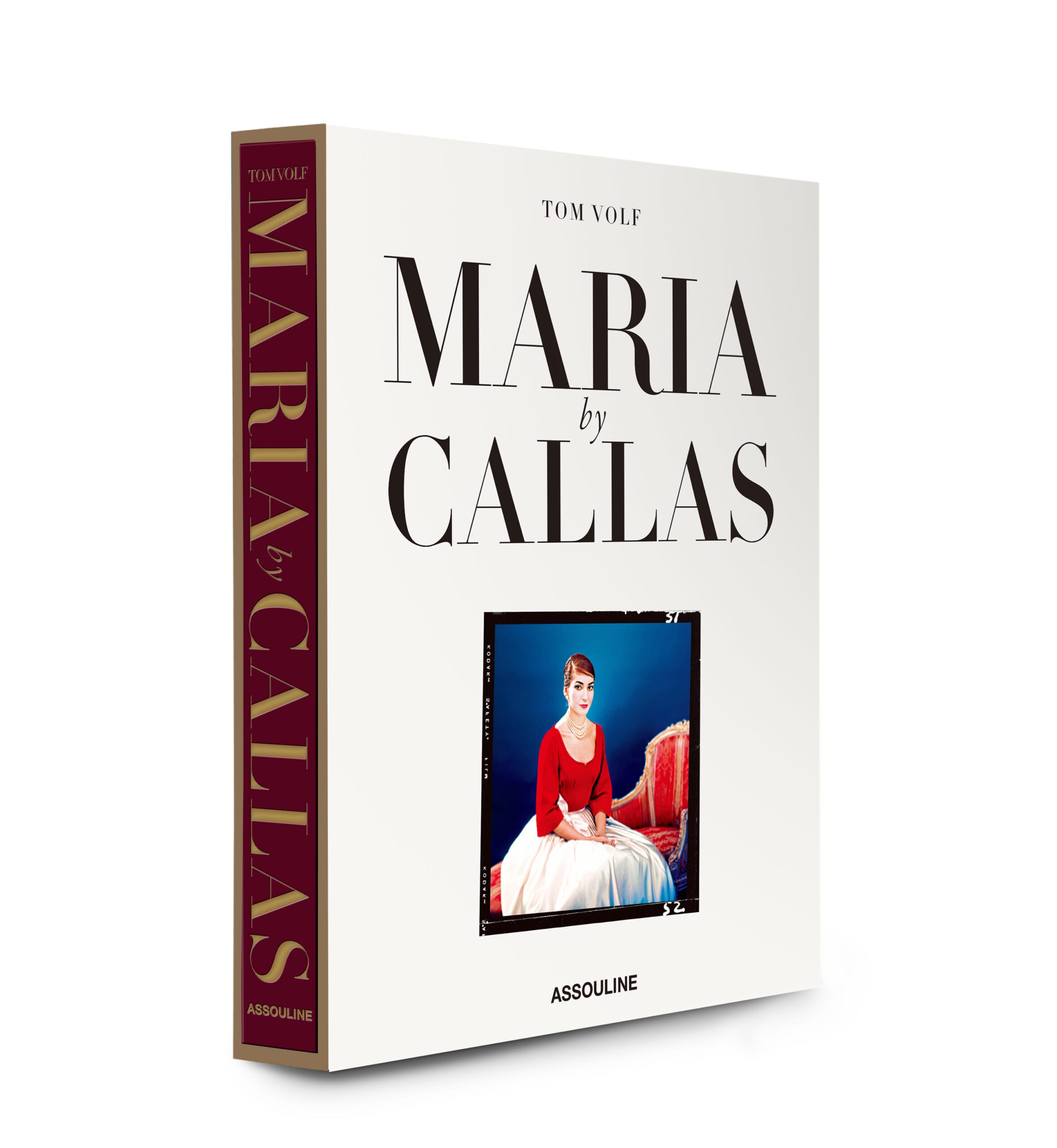 Maria by Callas Assouline 2017 — couverture 3D fond blanc