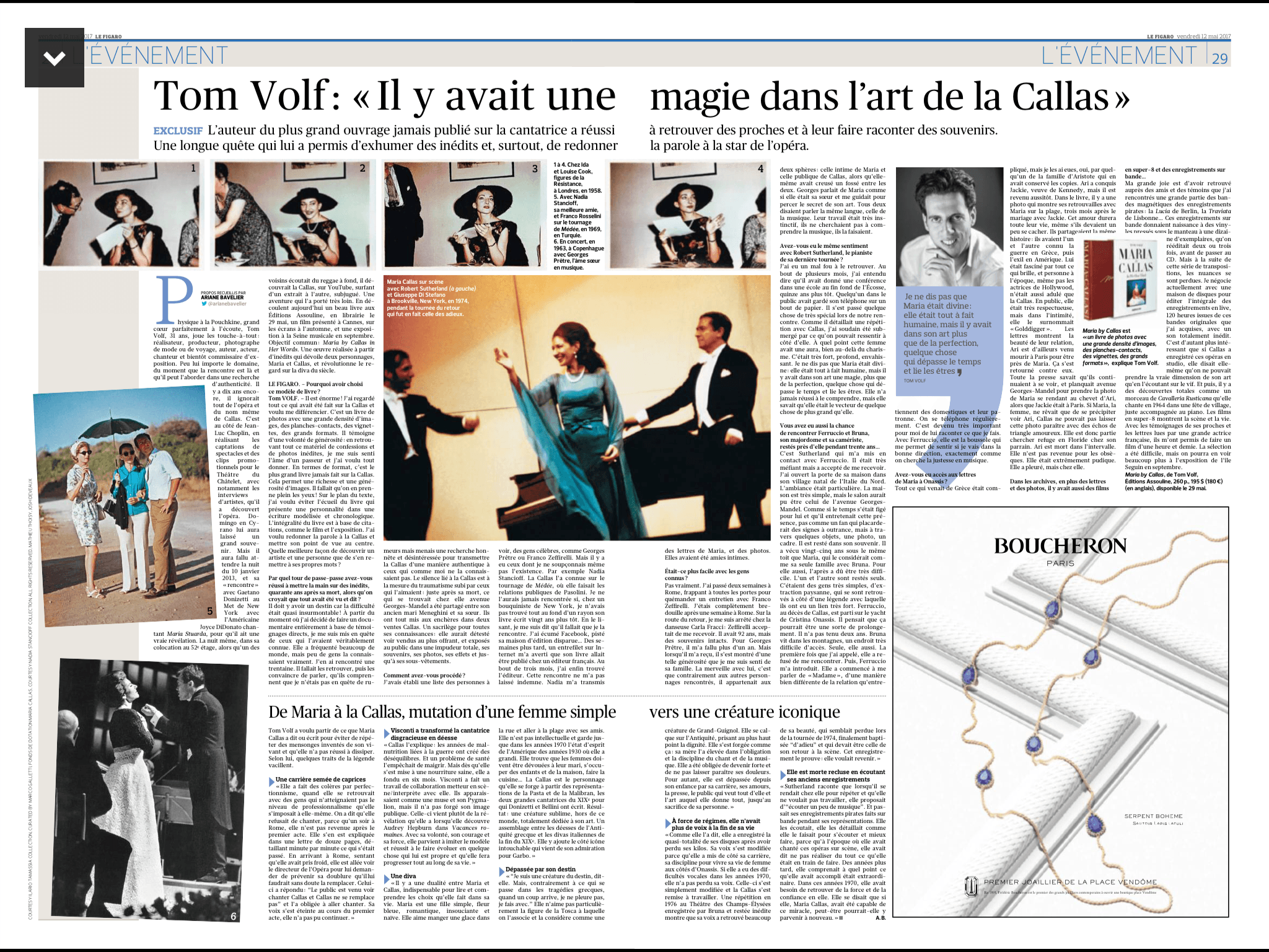 Figaro — double-page complète